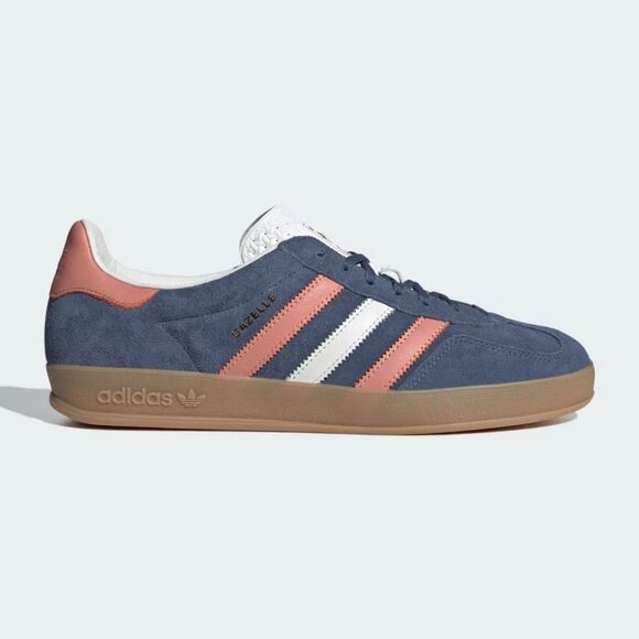 adidas Gazelle – Size 8 Mens Indoor Shoes Preloved Ink White Cley IG1640 NEW main image 7